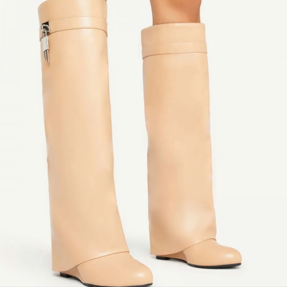EGO I Am The One Padlock Boots (Sold Out)